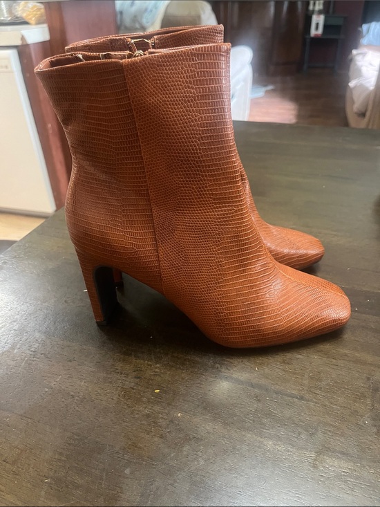 Journee Collection Shoes - Journee Collection Womens Size 9 Faux Leather Sarla Square Toe Dress Boot $99 S2